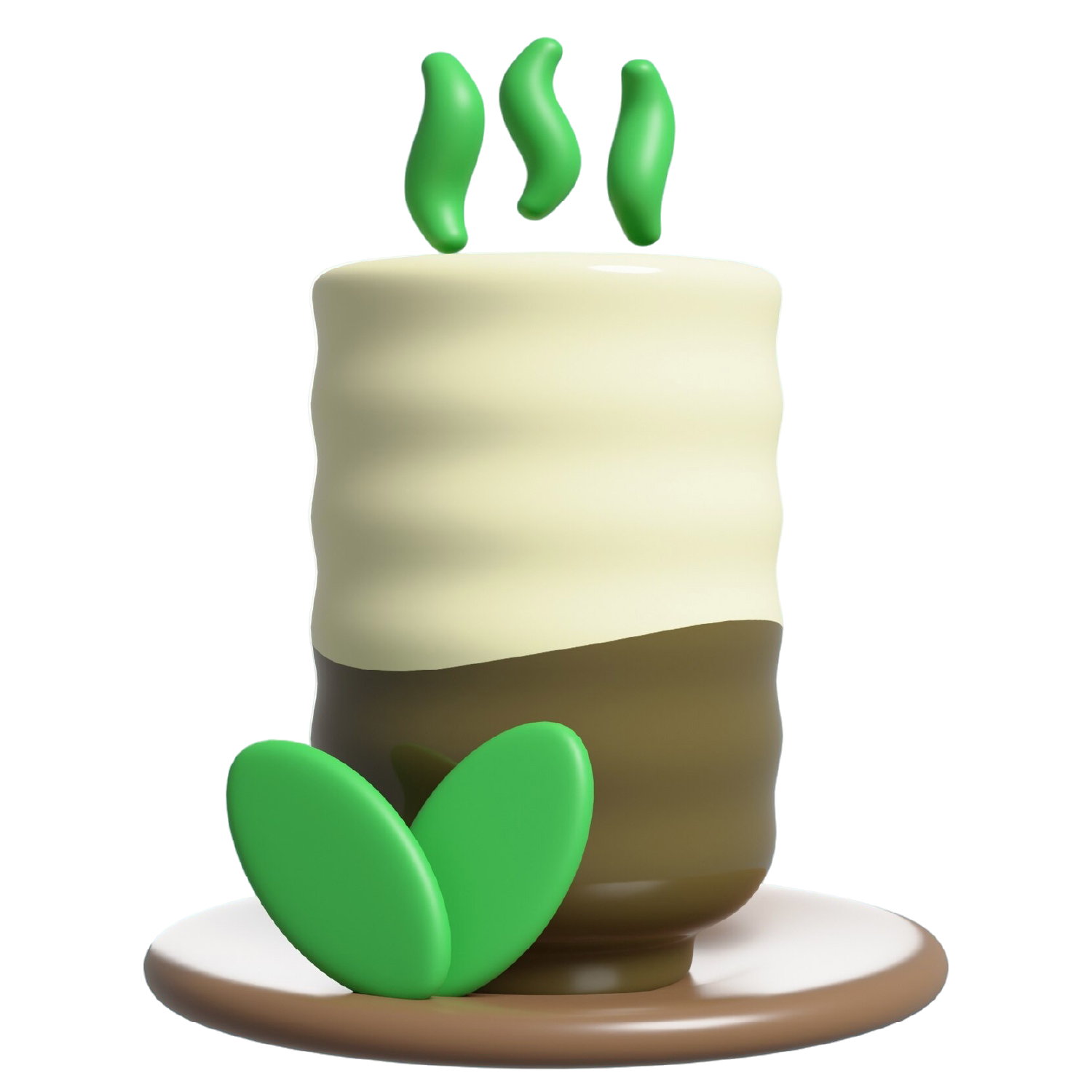 Ilustración de gases de metano